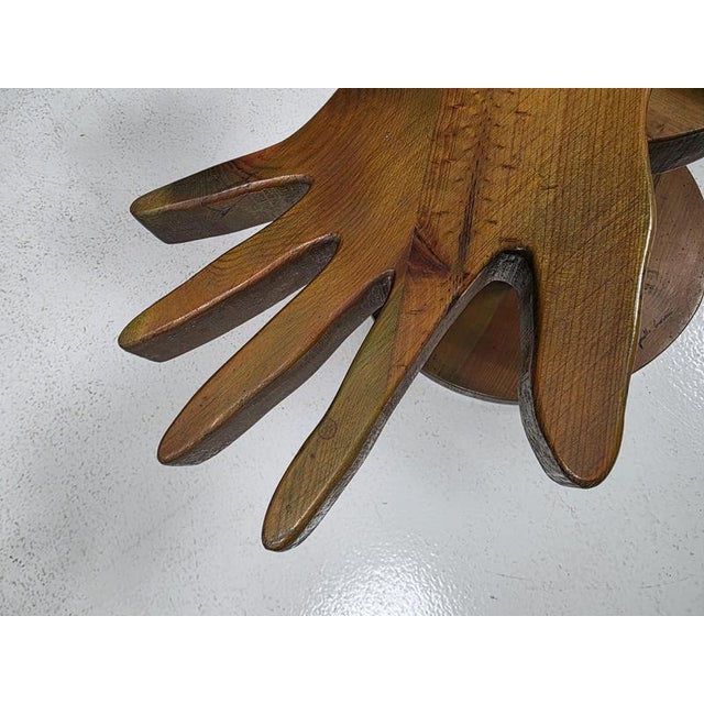 Sculptural Coffee Table from Giovanni Borgarello, Italy, 1970s For Sale - Image 6 of 8