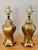Hollywood Regency Pair of Vintage Brass Twisted Urn Table Lamp, After Ethan Allen For Sale - Image 3 of 12