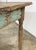 Antique Reclaimed Wood Weathered Blue Painted Table For Sale - Image 12 of 13