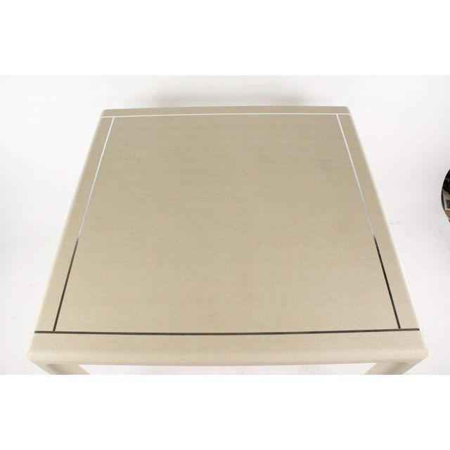 1980's Karl Springer Style Game Table Chairish