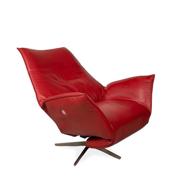 Safira Leather Chair from Koinor For Sale - Image 4 of 14