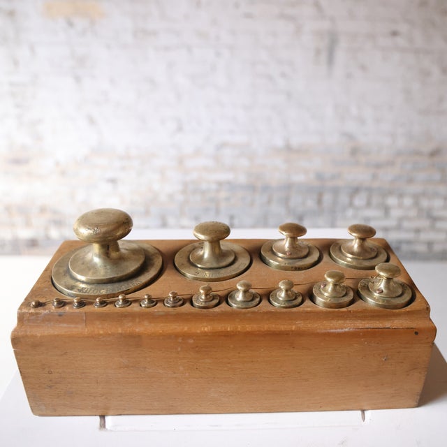 French 19th Century French Iron Weights (A) For Sale - Image 3 of 4