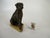 Dan Ostermiller, Bronze Dog, Lab, Labrador Sitting Statue, Wooden Bace Artist Signed: 1995, 2/20 For Sale - Image 10 of 18