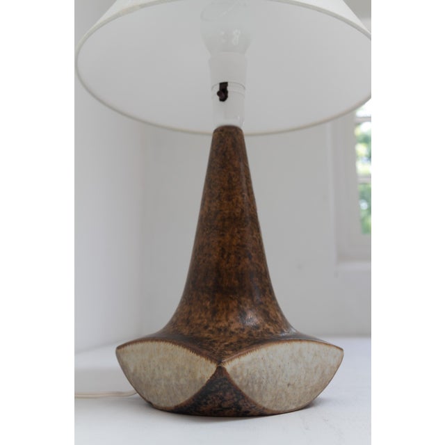 Danish Modern Ceramic Table Lamp by Marianne Starck for Michael Andersen & Søn, 1960s For Sale - Image 6 of 15