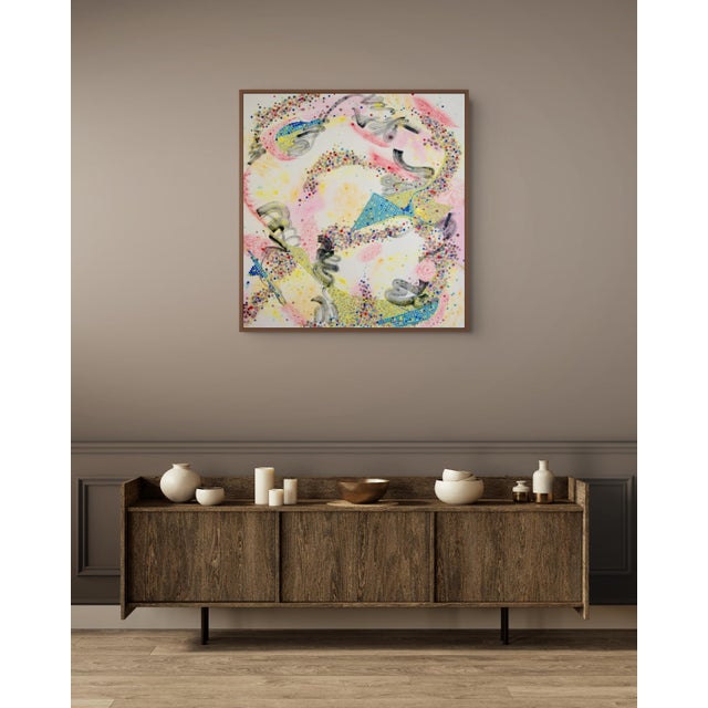 The artwork will be shipped rolled securely in a tube. In this evocative body of work, Jessica Snow departs from her...