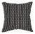 Alexander Black 22x22 Pillow For Sale