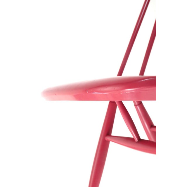 Pink-Colored Mademoiselle Armchair by Ilmari Tapiovaara for Asko, 1950s For Sale - Image 16 of 18