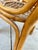 1970s Franco Albini Style 5-Piece Rattan & Glass Dining Set – Highback Peacock Chairs For Sale - Image 9 of 15