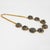 Mid-Century Modern Limoges Black Gray Enamel and Pate De Verre Link Choker Necklace For Sale - Image 3 of 8