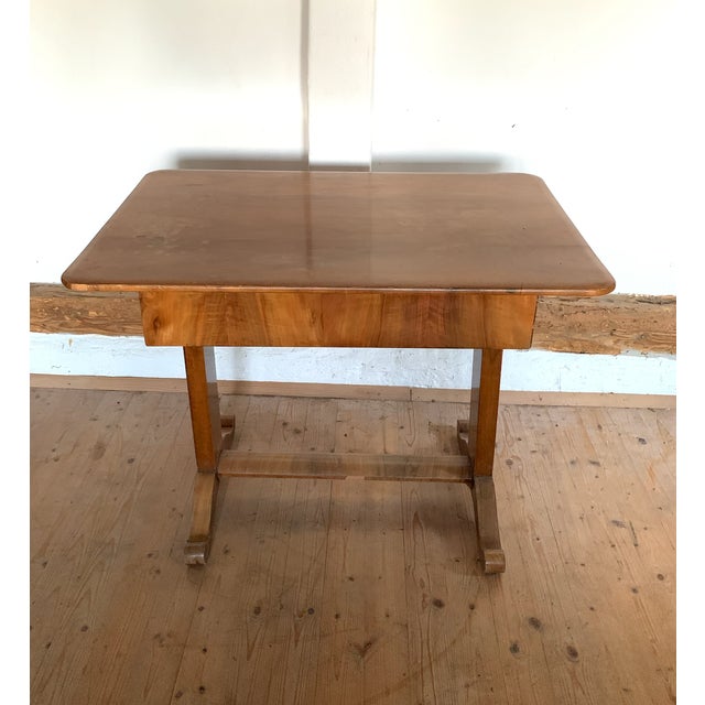 Biedermeier Sewing Table For Sale - Image 3 of 4