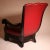 Set of Austrian Red Leather Armchairs Attributed to Otto Prutscher For Sale - Image 4 of 14