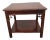 Hammary Furniture Mahogany Chippendae End Table For Sale