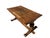 Rustic Monastery Dining Room Table For Sale - Image 3 of 13