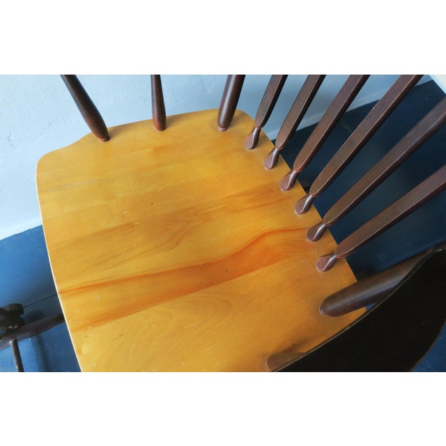 1960s Set of Mid-Century Recliner Chair and Ottoman, 1960s For Sale - Image 5 of 7