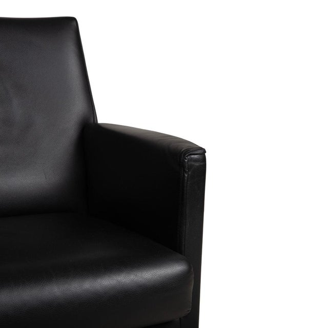 Chair in Black Leather from Wittmann For Sale - Image 5 of 15