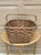 Antique Early 20th Century American Splint Oak Basket For Sale - Image 9 of 10