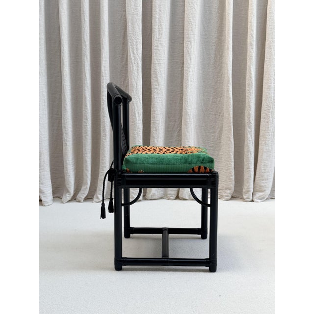 Desk Set with Jokhang Tiger Velvet Cushions from Gasparucci Italo, Italy, 1970s, Set of 3 For Sale - Image 6 of 14