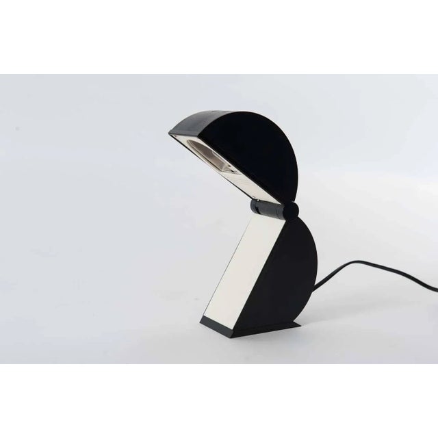 Italian Plastic Disco Table Lamp by Mario Bertorelle, 1970s For Sale - Image 6 of 6