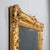 Gold Mirror with Carved and Gilded Wooden Frame and Panel For Sale - Image 8 of 11
