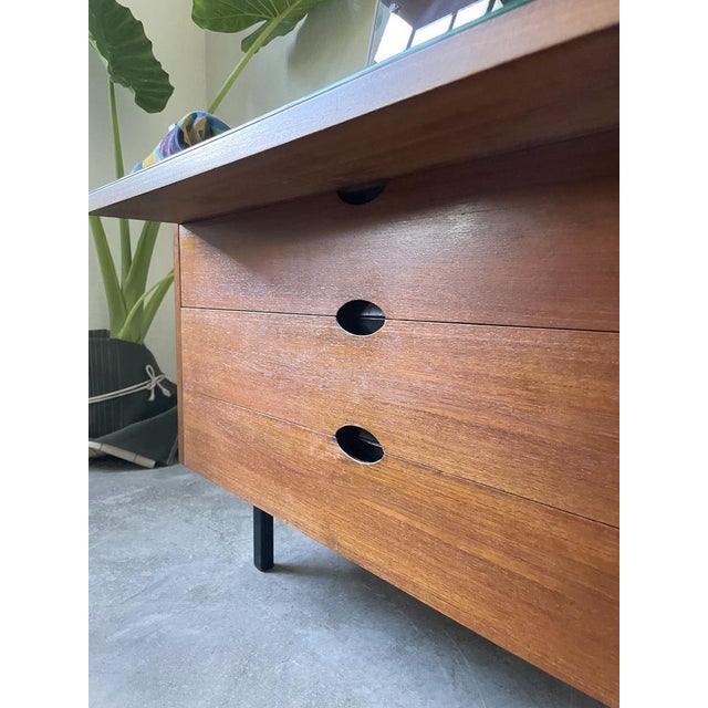 Dressing Table with Drawers by Joseph André Motte for Charron, 1960s For Sale - Image 13 of 18