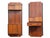 Metal Mid-Century Modern Italian Wall Unit in Wood Brass and Painted Metal, 1960s For Sale - Image 7 of 18