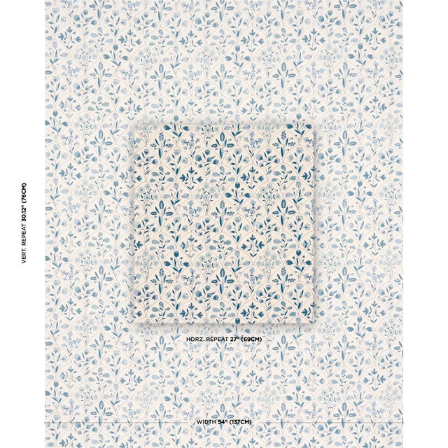 Sophisticated and charming, Frances Floral Indoor/Outdoor fabric is stylish, sturdy, and easy to use. A colorful medium-...