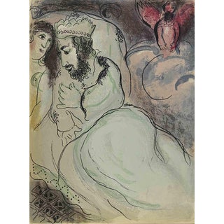 Marc Chagall, Nude Abimelech, 1960s, Lithograph For Sale