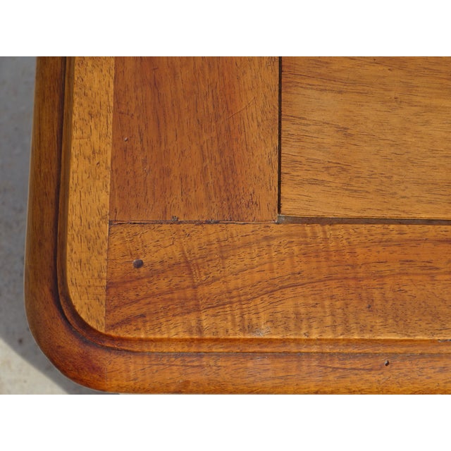 Vintage Three-Drawer Chest of Drawers in Walnut, 1950s For Sale - Image 12 of 18