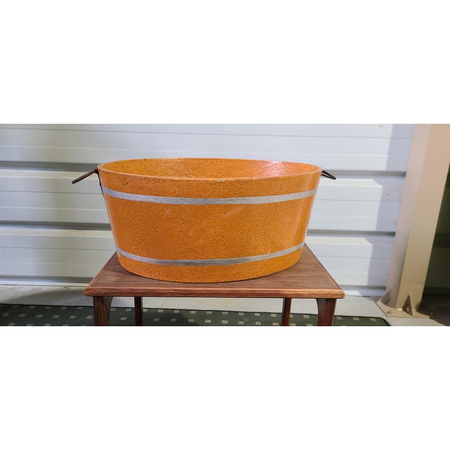 Paper Mache Champagne Bucket, 1930s For Sale - Image 3 of 8