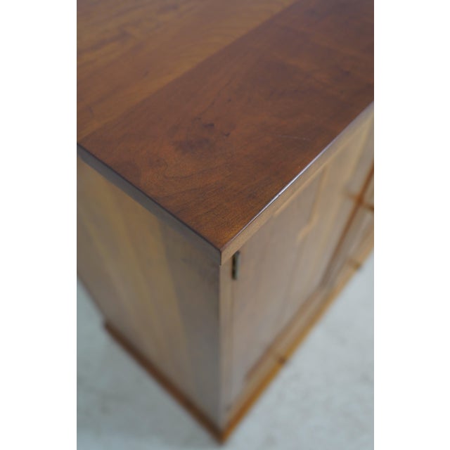 Stickley Arts & Crafts Cherry Tv Cabinet For Sale - Image 10 of 18