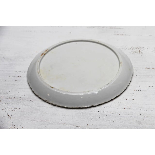 18th Century Antique Qianlong Famille Rose Plate For Sale - Image 10 of 13