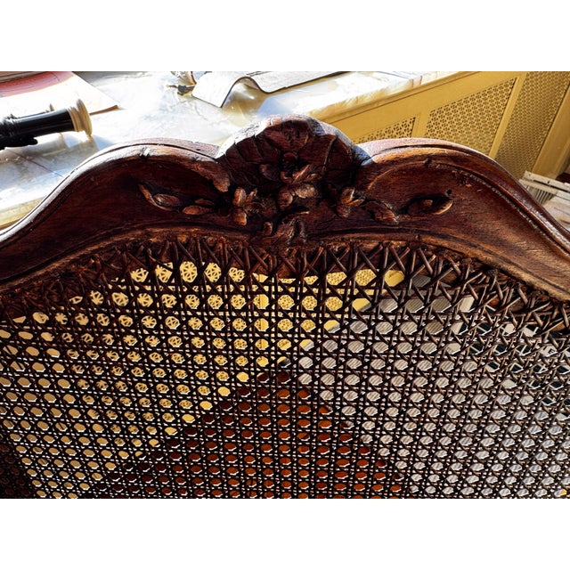 Pair of Original 18th Century Antique Regence Fauteuil Arm Chairs in Beechwood For Sale - Image 18 of 18