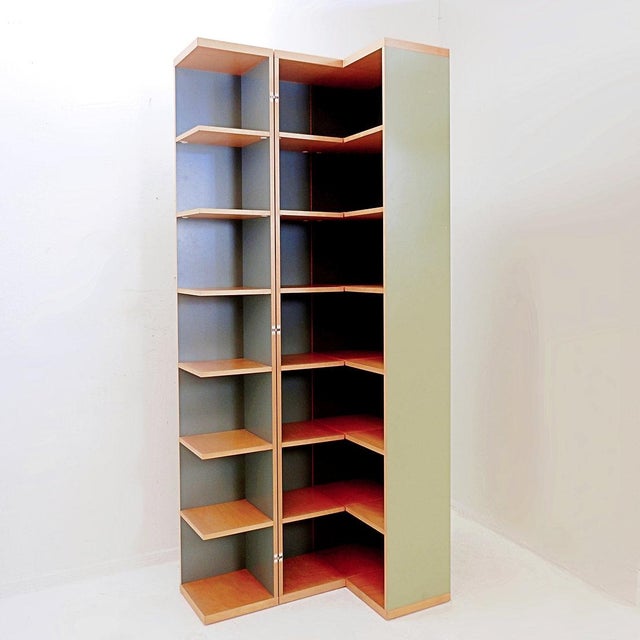 Ikea Bokhylla Modular Shelving Unit attributed to Jan Schedin for Ikea PS Collection, 1990s For Sale - Image 4 of 16