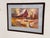Rustic Naomi Brotherton Red Barn Framed Watercolor, Circa 1992 For Sale - Image 3 of 11