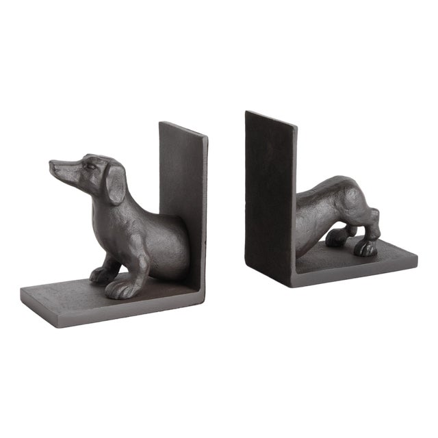 Dachshund Bookends, Set Of 2 For Sale