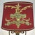 Bronze Living Room Lamp with Antique Embroidery, 1950s For Sale - Image 3 of 8
