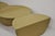Late 20th Century Vintage Biomorphic Torch Cut Steel Metal "Fortune Cookie" 2 Part Coffee Table For Sale - Image 5 of 18