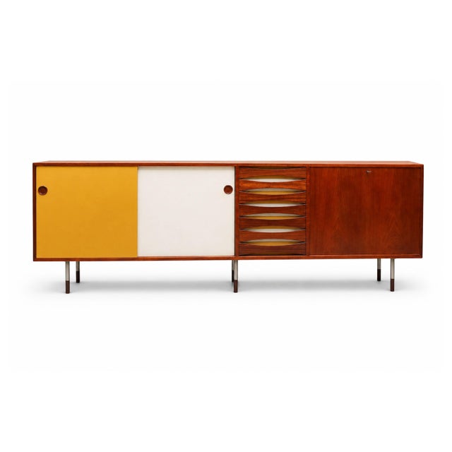 Model 29A Triennale Sideboard in Teak by Arne Vodder for Sibast, Denmark, 1958 For Sale - Image 16 of 16