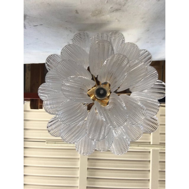 2000 - 2009 Italian Contemporary Mazzega Style Murano Glass "Selle" Sputnik Chandelier For Sale - Image 5 of 10