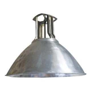 Industrial Aluminum Shade Pendant Light For Sale