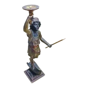 Antique Venetian Gondolier Candleholder