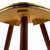 Vintage Italian Tripod Table with Mosaic Laminate Top, 1950s For Sale - Image 10 of 16