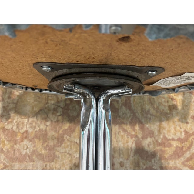 Mid-Century Chrome Tubular Armchairs by Etowah Mfg, a Pair For Sale - Image 16 of 18