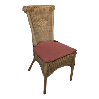 Vintage Rattan Garden Chair, 1960s For Sale