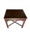 1980s 1980s End Table Chippendale Style Solid Wood Side Table With Ornate Sides For Sale - Image 5 of 6