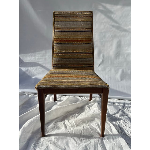 MCM Dillingham Walnut Dining Side Chair For Sale - Image 6 of 10