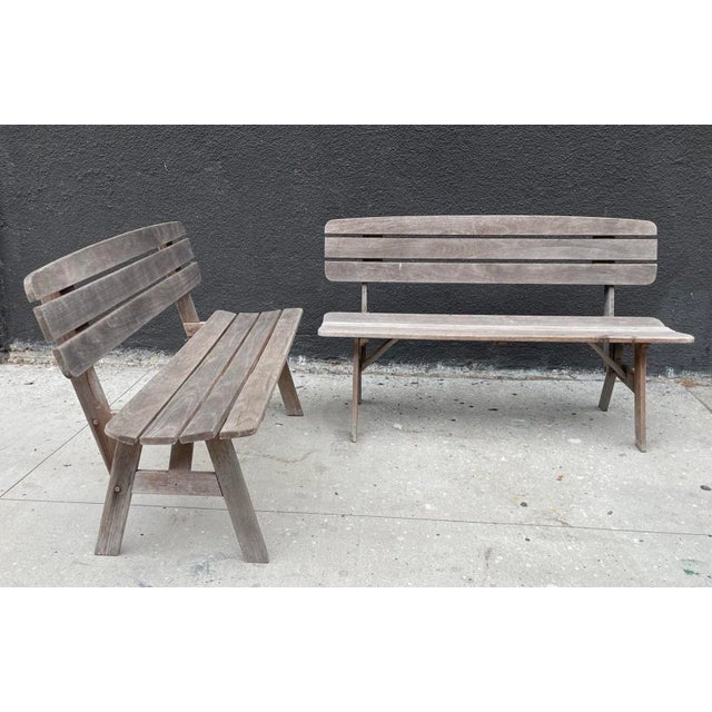Vintage Patio Table & Benches by JensenJarrah, Made in Australia