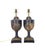 Vintage Hollywood Regency-Style Hand-Painted Seashell Trophy Table Lamps - Pair For Sale - Image 13 of 13