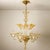 Large Venetian Chandelier in Gilded Murano Glass attributed to Barovier, 1960s For Sale - Image 3 of 18