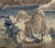 18th Century French Aubusson Verdure Tapestry With Château Landscape For Sale - Image 10 of 12